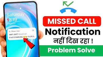 ✅ Missed Call Notification Not Showing On Your Android Phone | Miss Call Notification Not Showing
