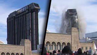 Trump Plaza Hotel Imploded With 3000 Sticks of Dynamite