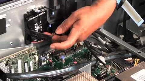 IBM System X 3500 M4 Install ServeRaid Battery