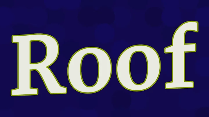 ROOF pronunciation • How to pronounce ROOF