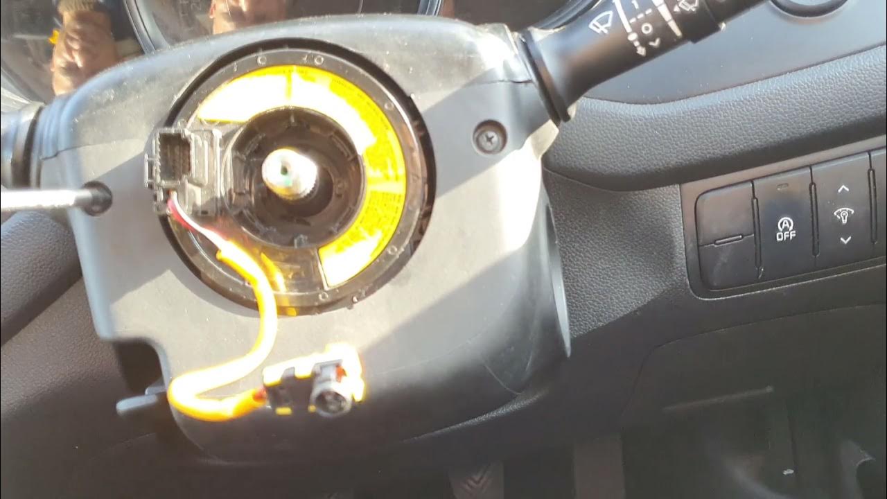 How to Replace Clock Spring Kia Cee'd 2013 YouTube