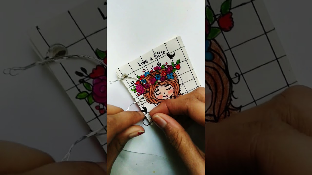 easy three rings binder mini journal book