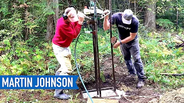 DIY Water Well Drilling | Off Grid Cabin Build #27