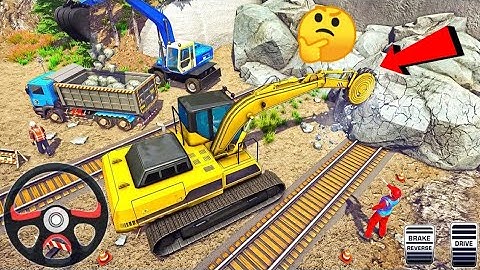 Tunnel Road Construction Simulator Game |Highway Mega Machine |Ios Android gameplay video 2023