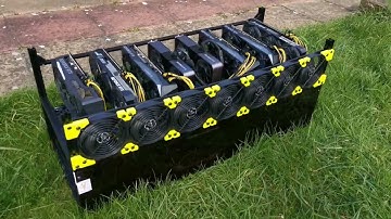 "BeeMiner" Veddha 8 RTX 3070 GPU Virtual Crypto Currency Ethereum Mining Rig