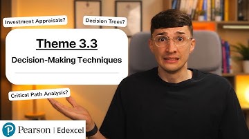 Theme 3.3 – Decision-Making Techniques | Edexcel A-Level Business (Revision)