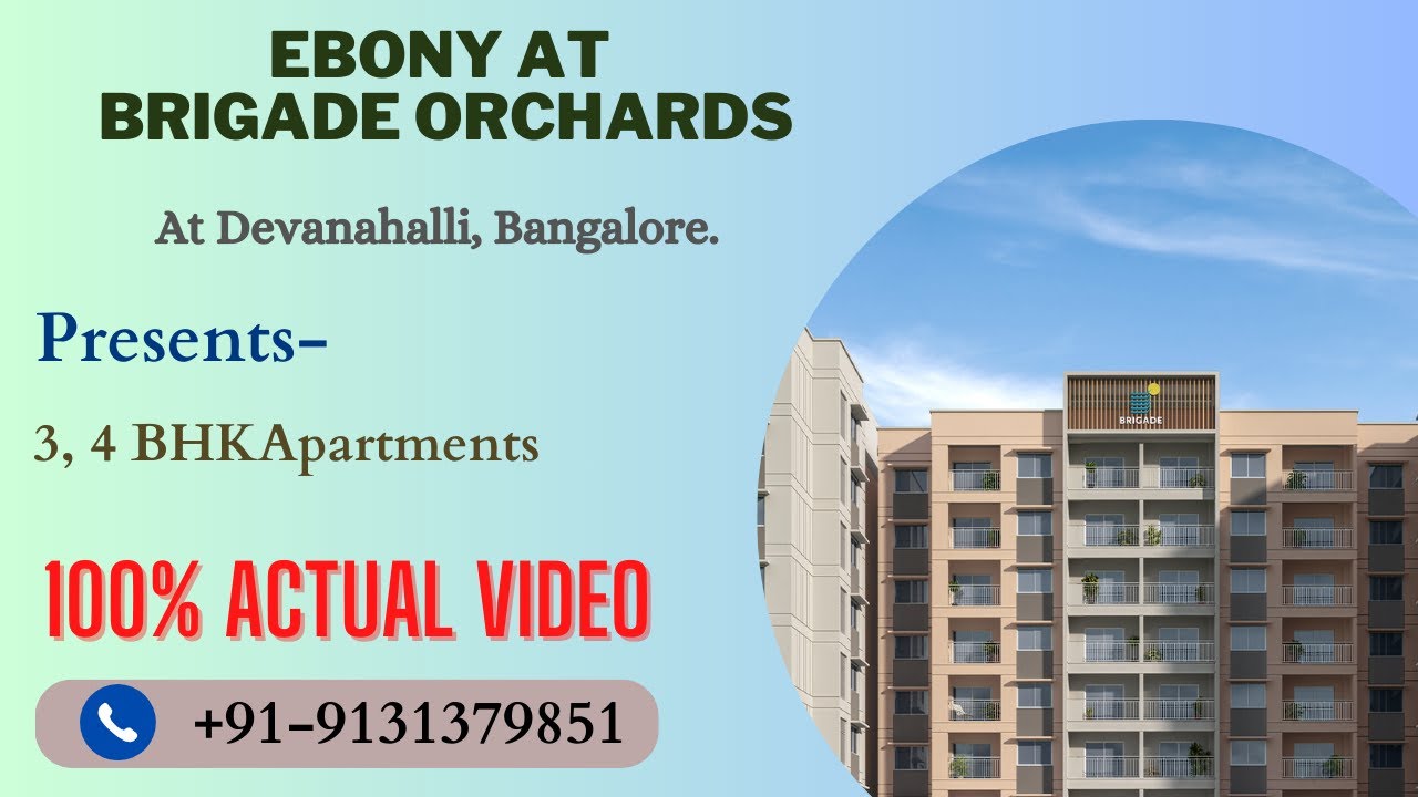 Ebony At Brigade Orchards Bangalore | Ebony At Brigade Orchards ...