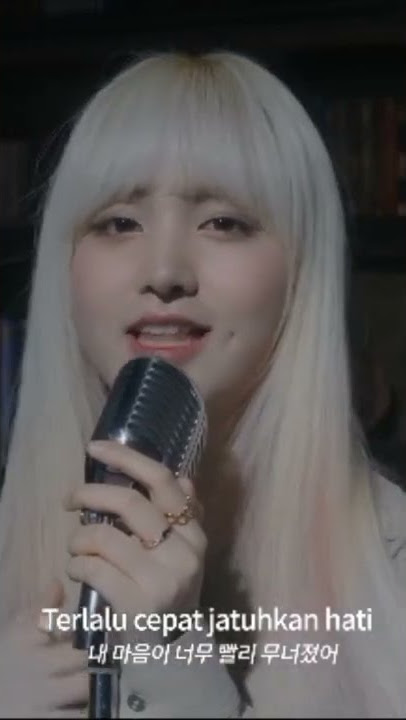 COVER SONG IVE & YURI 'MERASA INDAH' VERSI INDONESIA & KOREA | ORIGINAL SONG BY TIARA ANDINI #shorts