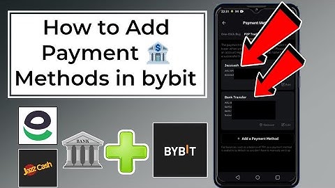 **How to Add Payment Methods on Bybit P2P - Bybit Payment Methods in Pakistan & India 🇵🇰🇮🇳**