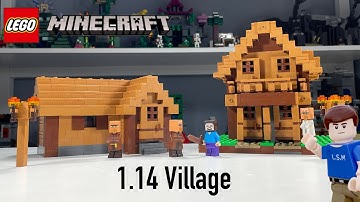 How to build a Lego Minecraft 1.14 village (part 3)