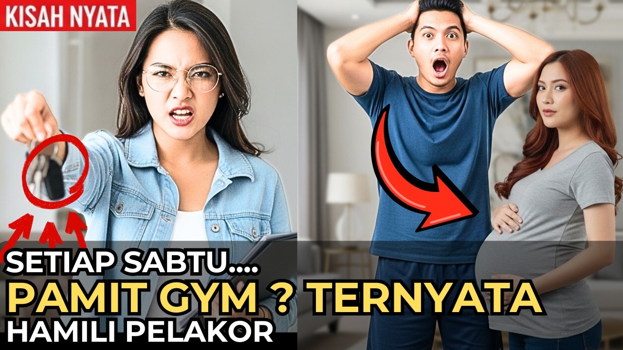 PAMIT GYM TERNYATA URUS PELAKOR HAMIL! ISTRI BELI RUMAHNYA TUNAI & USIR MEREKA DETIK ITU JUGA!