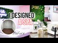 I Designed a Lash Studio and Spa 🧖🏾‍♀️ in 2 weeks