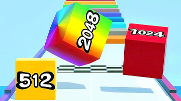 Ball Run 2048 Merge Number ! MAX LEVELS Gameplay Walkthrough New Update Part 799 android, ios