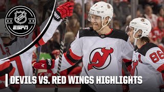 New Jersey Devils vs. Detroit Red Wings | Full Game Highlights