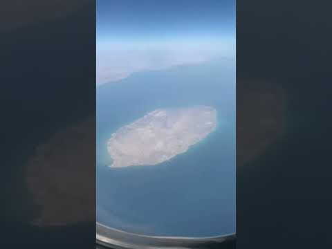پرواز تهران دبی بر فراز جزیره کیش
