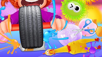 Wheel Smash - Gameplay Walkthrough Satisfying game (iOS, Android)