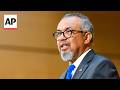 WHO chief Tedros 'deeply concerned about the scale and speed' of Ebola outbreak