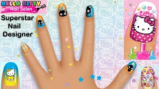 Hello Kitty Nail Salon | Superstar Nail Designer | Dress Up Games for Girls screenshot 5