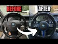 Bmw steering wheel upgrade for fchassis cars