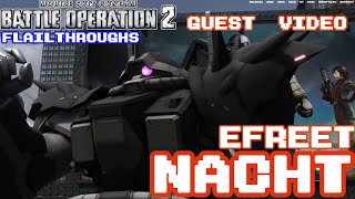 Gundam Battle Operation 2 Guest Video: MS-08TX\/N Efreet Nacht