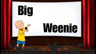 Video thumbnail of "Big Weenie(Sped Up)"