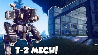 HUGE T2 MECH & CAVE BASE!  Pantropy Gameplay  Survival Mech Building Game!