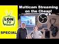 Building a Multi Camera Live Streaming OBS Studio on the Cheap! With Mark's Custom Puzzles