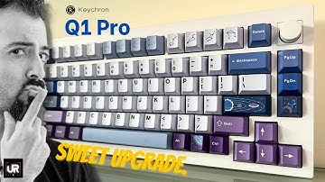 Building the Keychron Q1 Pro ft. NicePBT Galaxy | Features, Mods & Sound Tests