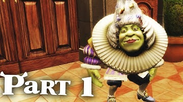 Shrek The Third Walkthrough #1 - The Royal Tutorial (Xbox 360 HD)