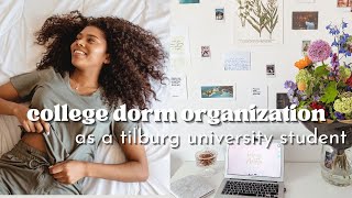 College Dorm Room Organization | Tilburg University
