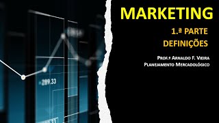 Planejamento Mercadológico - Marketing 1.ª Parte - Definições