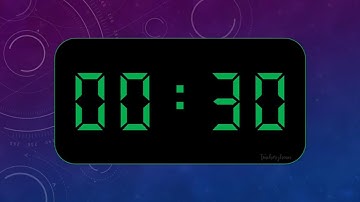 30 SECOND TIMER WITH ALARM | TEACHER JHEAN