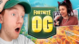 MY FIRST GAME OF OG FORTNITE!