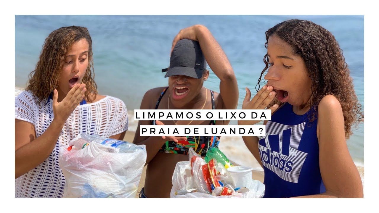LIMPAMOS UMA PRAIA DA ILHA DE LUANDA COM A XOFELA
