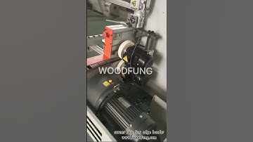 corner rounding edge banding machines WF360D Woodfung #edgebandingmachine #woodworkingmachine