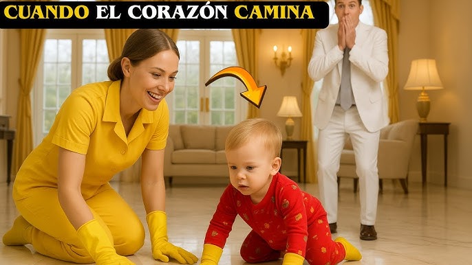 EL HIJO DEL MILLONARIO SOLO GATEA: HASTA QUE LA POBRE LIMPIADORA HIZO ALGO  INCREÍBLE... - YouTube