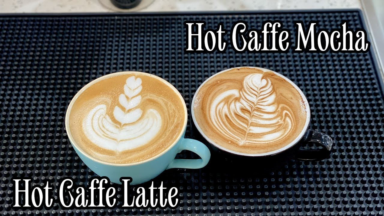 Cafe Vlog EP.1886 | Hot Caffe Latte | Hot Caffe Mocha | Barista Life