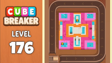 Color Cube Breaker level 176 solution