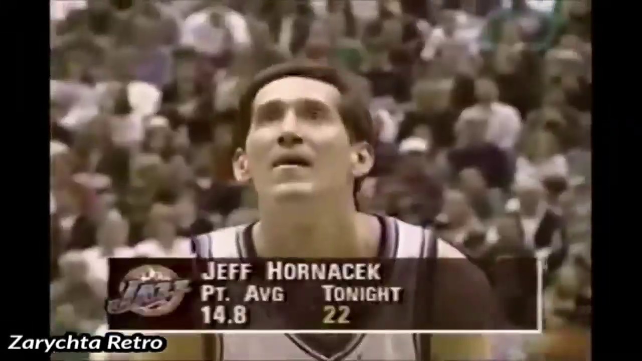 Jeff Hornacek 29 Points 7 Ast Vs. Nuggets, 1996-97.