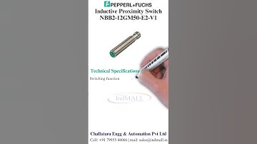 Pepperl Fuchs Inductive Proximity Sensor: NBB2-12GM50-E2-V1 | +9179955 44066 #shorts