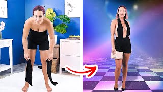 30 Stylish Outfits in 2 Minutes. Fashionable clothing hacks and cool looks