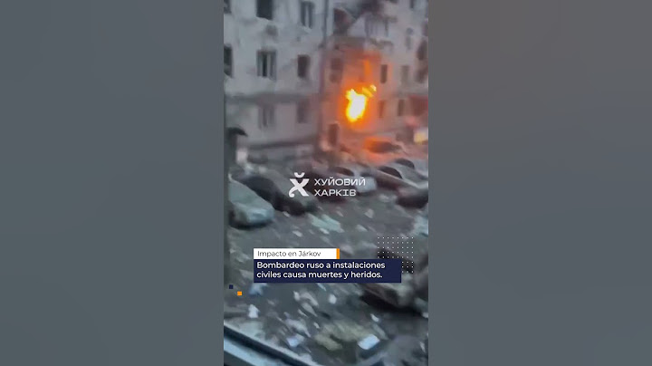🚨 Rusia golpea de nuevo | Bombardeo en zona industrial de Járkov deja víctimas 🏭🔥