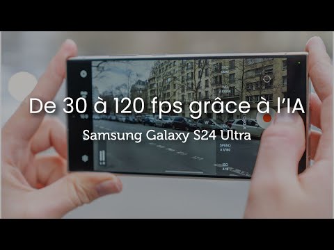 Samsung Galaxy S24 Ultra slowmo IA