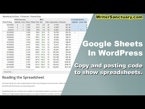 How to Add or Embed Google Sheets in WordPress