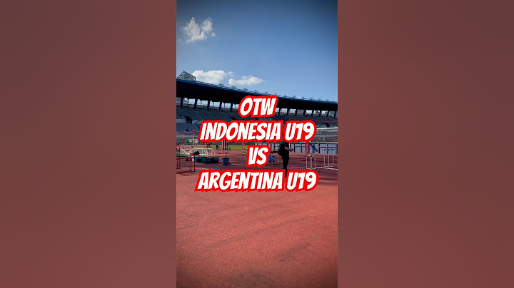 KOREA | SEOUL Earth On Us Cup 2024 | Indonesia U19 vs Argentina U19 | Live di Mokdong Stadium