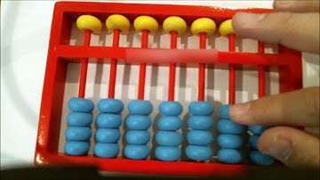 How to count to 20 using a Soroban (Japanese Abacus)