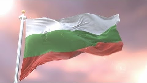 Flag of Bulgaria at Sunset | Motion Graphics - Videohive template