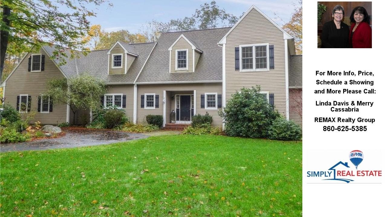 20 August Meadows, Ledyard, CT Presented by Linda Davis & Merry