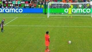 Full Penalty Shootout ⚽ Netherlands 2-3 Morocco | World Cup 2026