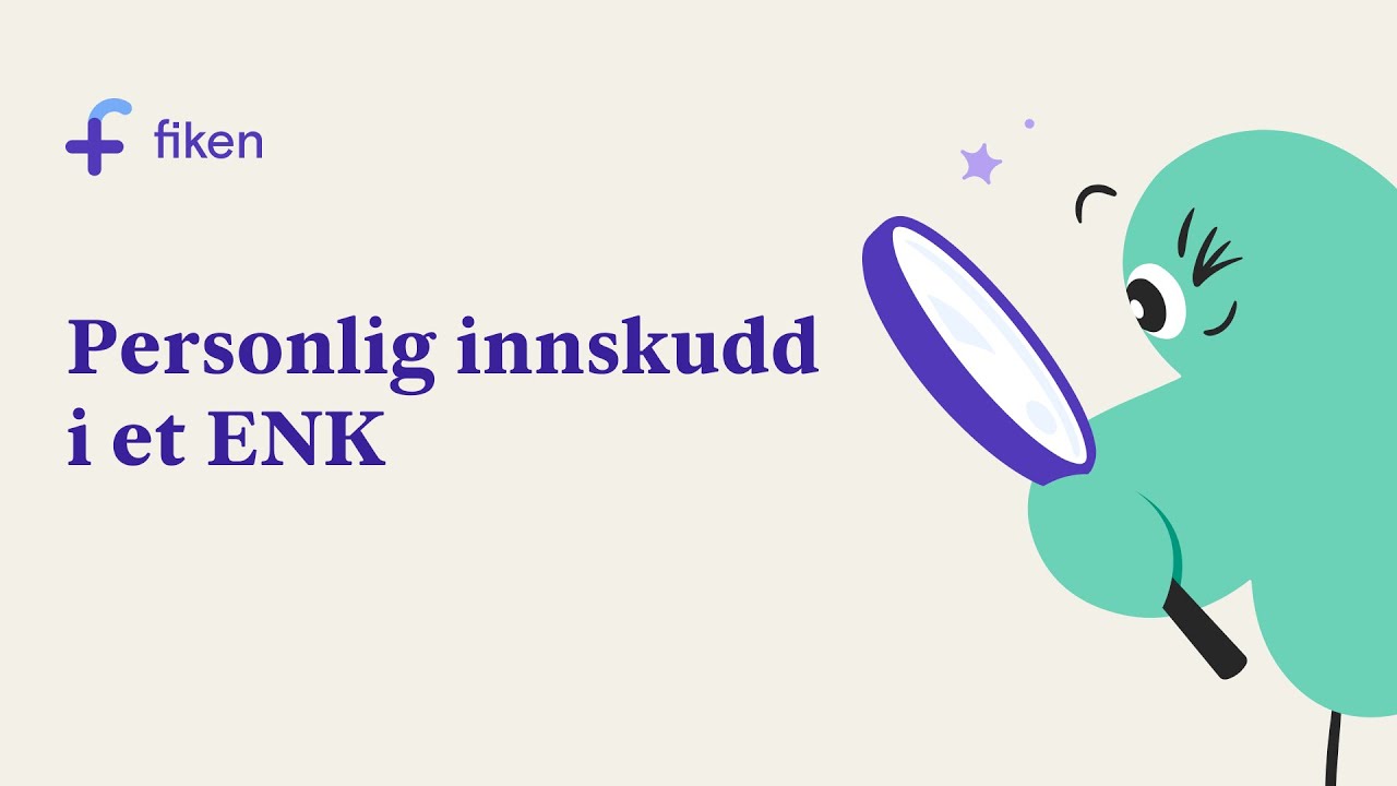 Hvordan gjøre et personlig innskudd i et enkeltpersonforetak